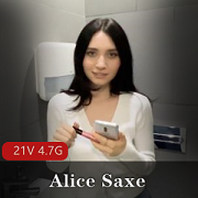 AliceSaxe女神作品集:双马尾服装,观看4.7G视频