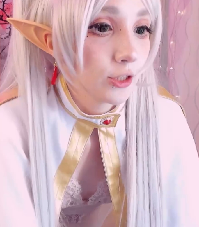 yourcutewaifu芙莉莲cosplay视频2小时，百度盘，含1视频4GIF
