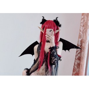 [转载搬运]COSPLAY/带视频/大合集[酒玖whimpercat]伪娘酒玖whimpercat合集[11套+7.5G][百度盘]