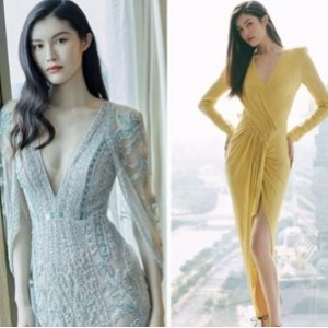 推特意拍何穗奚梦瑶薄纱秀场剪辑18部1.02G垂涎三尺